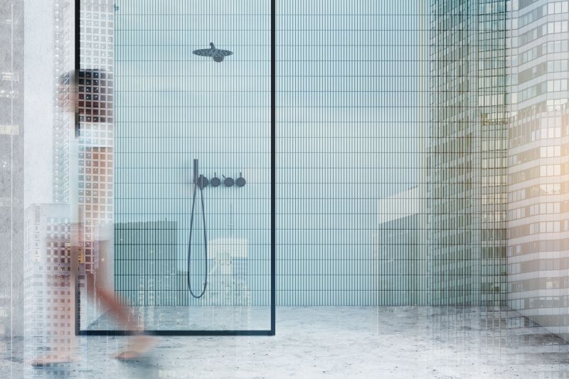 Vertical Storage in Shower